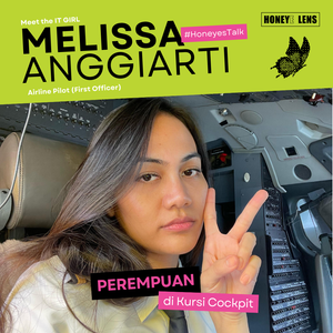 MELISSA ANGGIARTI - PEREMPUAN DI KURSI COCKPIT