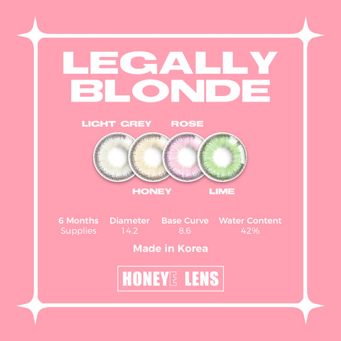 <transcy>Legally Blonde Honey</transcy>