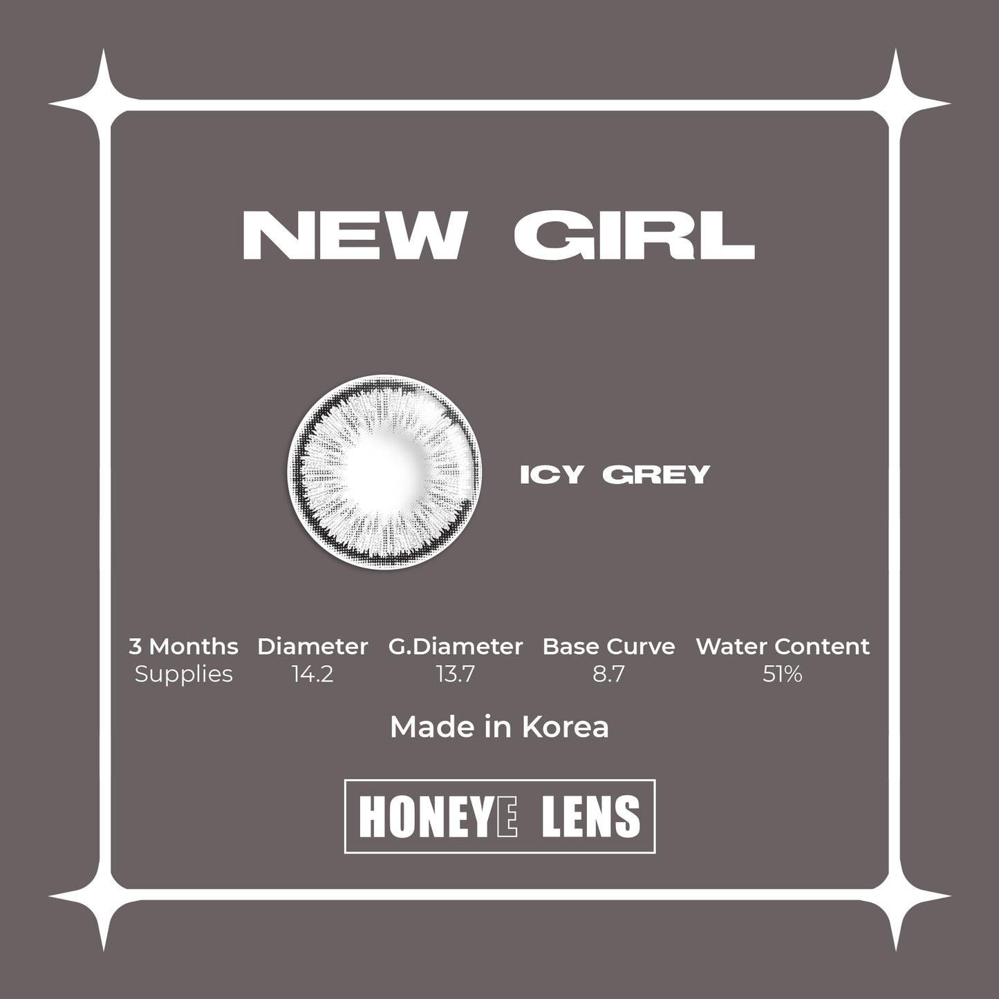 New Girl Icy Grey